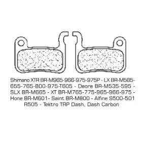 CL BRAKES Bicycle Brake Pads  Sintered Compound - 4031VX