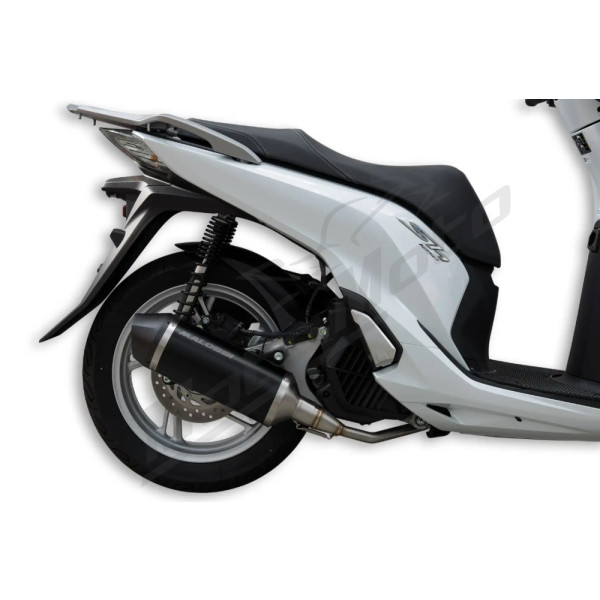 Exhaust MALOSSI RX-CAT Black Honda 125-150cc 17-19 H2O 4T