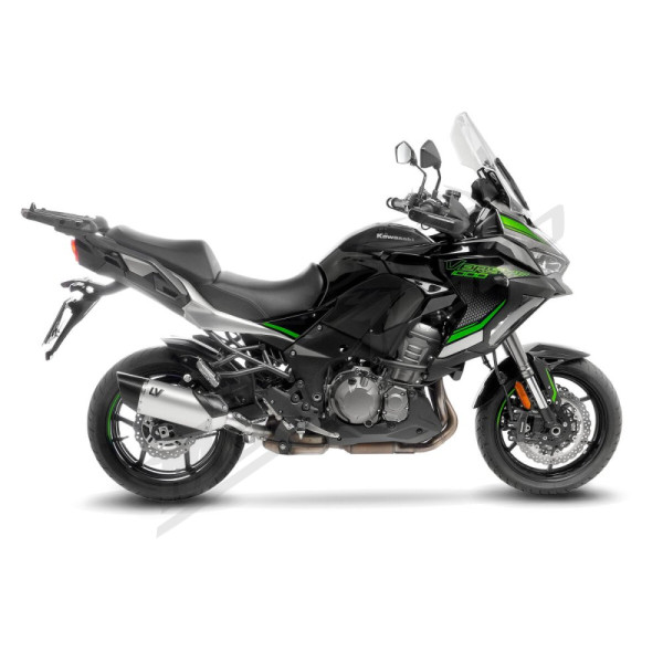 LEOVINCE LV-14R Stainless Steel / Carbon Fiber / Titanium Muffler Kawasaki Z 1000 19-24