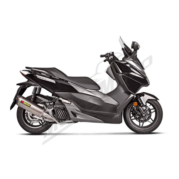 AKRAPOVIC Racing Line Full Exhaust System Carbon Fiber / Stainless Steel Honda NSS 125 17-20