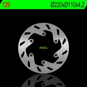 NG BRAKES 129 priekinis / galinis fiksuotas stabdžių diskas KTM / GAS GAS / HUSABERG / HUSQVARNA 
