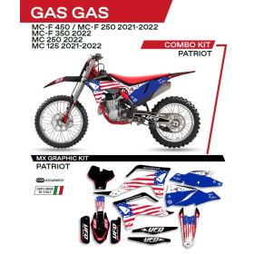 UFO Stickers set Gas Gas MC / MCF 125-450 21-22