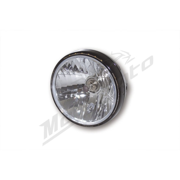 HIGHSIDER Smart Reno 2 Universal Headlight Black Ø200mm