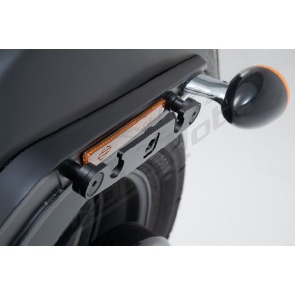 SW-MOTECH SLH šoninės daiktadėžės laikiklis Kairys Harley Davidson FXFB / FXFBS 1750-1868 18-23