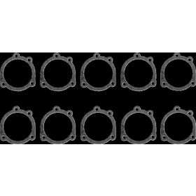 JAMES GASKET Air Filter to Carburetor Gasket Harley-Davidson 1340-1450cc 1988-1999 10pcs