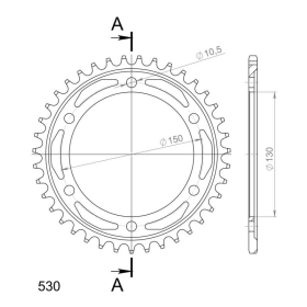 Supersprox / JT Rear sprocket 859.39