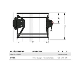 Kimpex Connect Versatile Rack