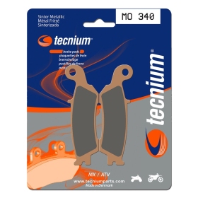 TECNIUM MX/ATV Sintered Metal Brake pads MO340 Fantic / Yamaha 125-450cc 07-25