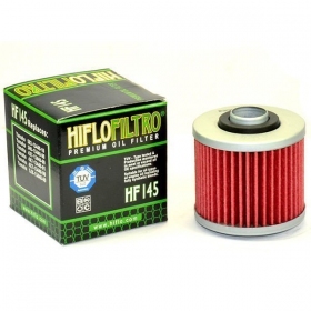 Tepalo filtras HIFLO HF145 APRILIA/ DERBI/ JAWA/ KEEWAY/ MZ/ SACHS/ YAMAHA 125-1100cc 1979-2021
