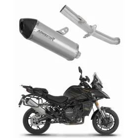 Dominator Exhaust Silencer Muffler Titanium HP7 + dB killer QJ Motor SRT 900S/XS 25->