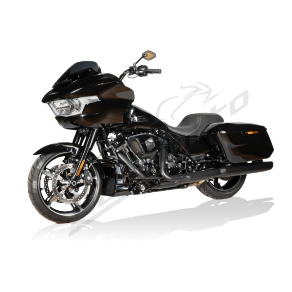 DRAG SPECIALTIES Adjustable Mirror Long Stem (18 cm) Black & Gold Edition M8