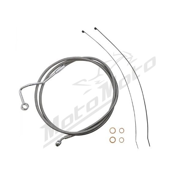 MAGNUM SHIELDING XR Trosų / lynų / elektros laidų prailginimo kompl. chromuotas 30.5/35.5cm Harley Davidson FLTRK / FLTRKSE / FLTRT / FLTRXSE / FLTRX 1750/1977 21-24