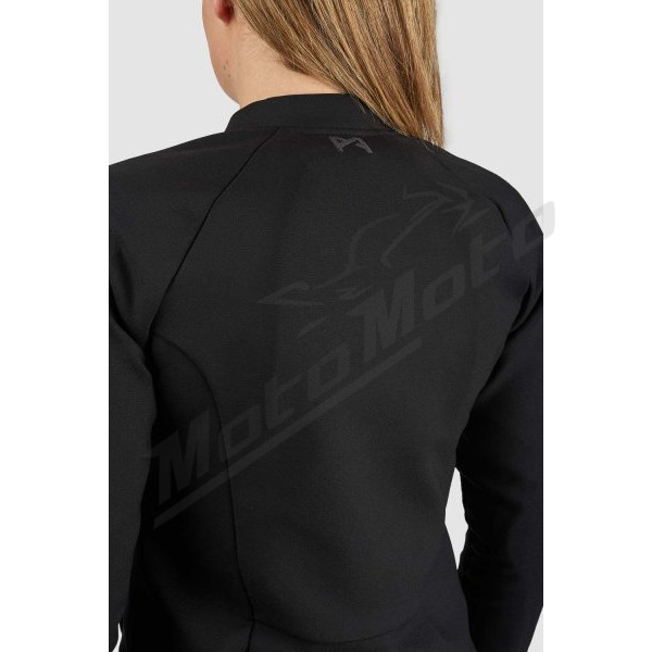 Pando Moto STEALTH BLACK AAA Light-weight armored jacket for women