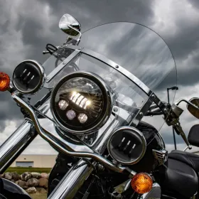 J.W. SPEAKER Adaptive 2 Headlight Mount Kit Kawasaki / Yamaha 700-1900 02-25