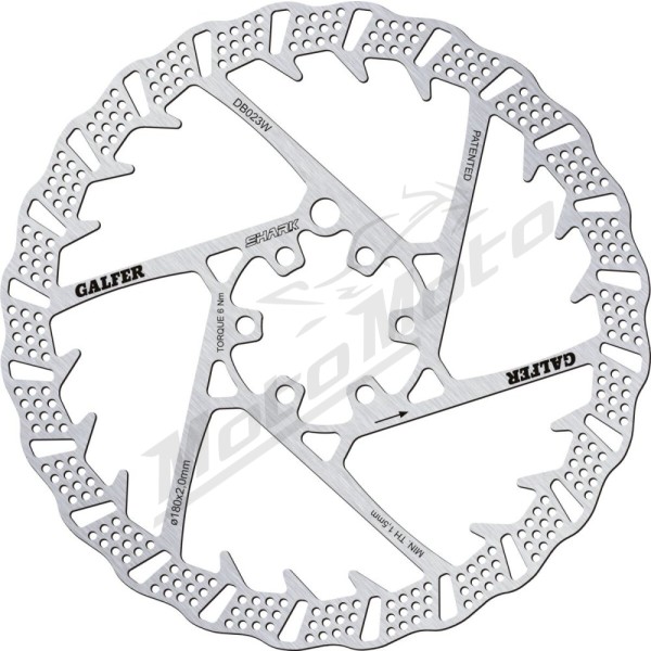 GALFER Fixed Disc Shark® ø180 x 2 mm