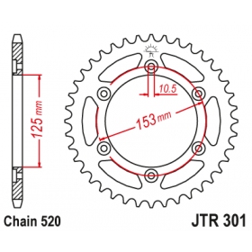 Rear sprocket JTR301