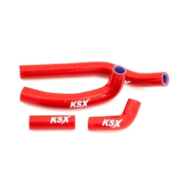 KSX Radiator Hose Red HONDA CRF 450cc 2021-2022