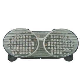 MaxTuned LED galinis žibintas su integruotais posūkiais KAWASAKI NINJA ZX-6 R / ZR-7 600-750cc 1998-2005