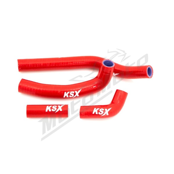 KSX Radiator Hose Red HONDA CRF 450cc 2021-2022