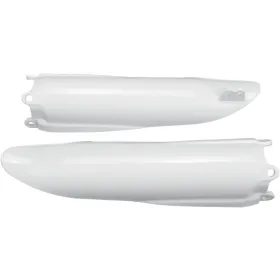UFO White Fork Tube Protectors Yamaha YZ / YZF 125-450cc 08-21