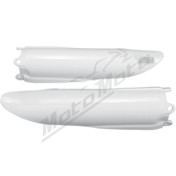 UFO White Fork Tube Protectors Yamaha YZ / YZF 125-450cc 08-21