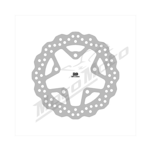 NG BRAKES Fixed Wave Rear Brake Disc 240mm Kymco Agility / DT 125-350cc 19-23