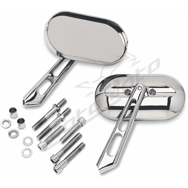 KURYAKYN Magnum maži veidrodėliai 2vnt  Harley Davidson XLH / FXDC / FXRS / FLD / FXEF / FL 883/1977 65-26