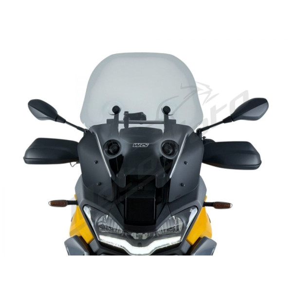 WRS MG009NO Side Deflectors Matt Black Moto Guzzi Stelvio 1000 ABS 2024