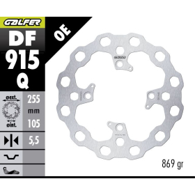GALFER Rear brake disc Triumph Tiger 800-1050 07-25