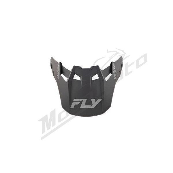 FLY RACING Formula S Carbon Peak - Solid Black