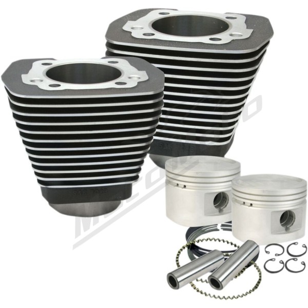 S&S CYCLE Cylinder & Piston Kit Harley Davidson FLHR / FLHS / FLHT / FLHTC 1340cc 84-99