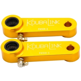 KOUBALINK pažeminimo rinkinys (25,4 mm) Auksinis BMW F / G 650cc 00-15
