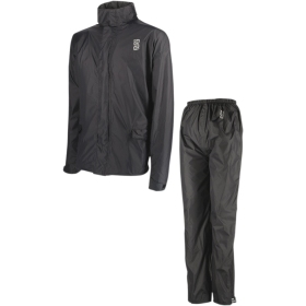 Two-Piece Rainsuit Black OJ Completo System