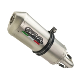 GPR full line exhaust Satinox Honda CBF 125 04-14