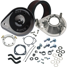 S&S CYCLE Teardrop Air Cleaner Kit Harley Davidson FLHR / FLHRC / FLHRCI / FLHRI 1340-1800cc 93-10