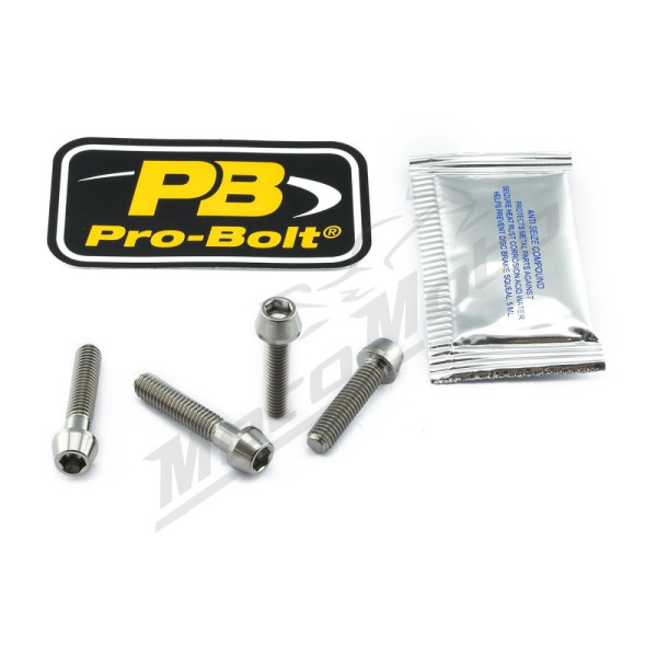 PRO BOLT Titanium Clip-On / Handle Bar Mount Bolt Kit Ducati Panigale 1299cc 15-17