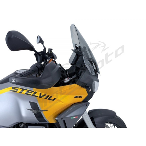 WRS Windscreen Caponord W/ Radar Smoke Moto Guzzi Stelvio 1000 24-25