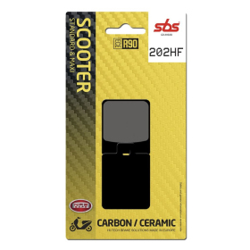 SBS HF Street Ceramic Organic Brake Pads Gilera / Piaggio / SYM / Vespa 50-500cc 95-19