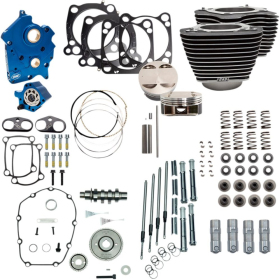 S&S CYCLE 124" Power Package for Water Cooled 107" M8 Harley Davidson FLHTCU / FLHTK / FLHTKL 1750cc 17-18