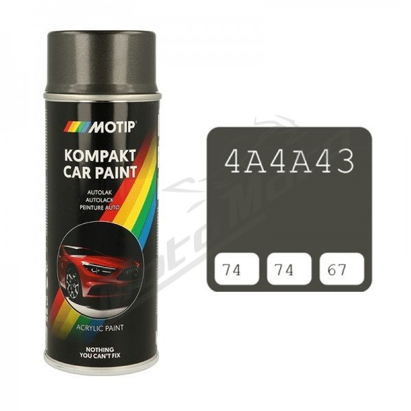 MOTIP Coloured paint 4A4A43 400ml