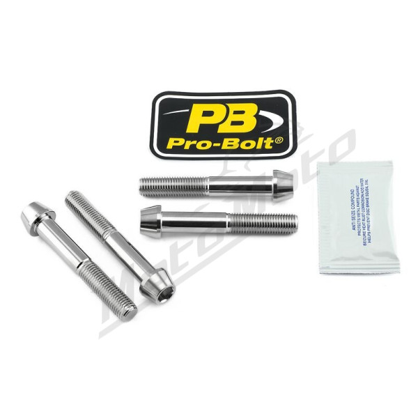 PRO BOLT Stainless Steel Caliper Mount Bolt kit Aprilia / Ducati / Honda / Kawasaki 675-1300cc 02-25
