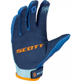 Scott 350 Race Evo Blue/ Orange OFFROAD / MTB gloves