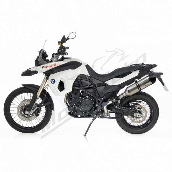 LEOVINCE LV One Evo Stainless Steel Slip-On Muffler BMW F 650-800 GS 08-16