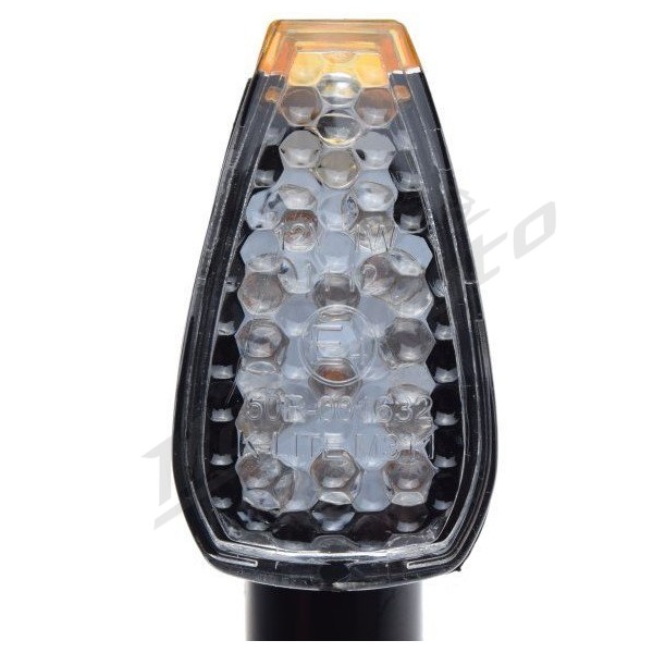 Universal turn signals Black LED 2pcs