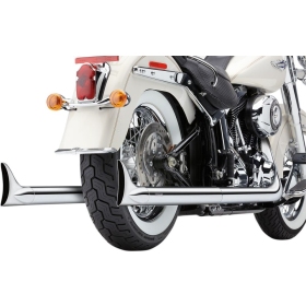 COBRA Bad Hombre Dual Exhaust System Harley Davidson FLS / FLSTC / FLSTF / FLSTFB / FLSTN / FXS 1584-1800cc 12-17