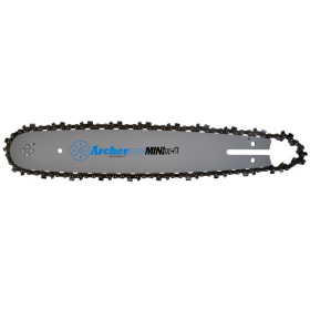 Archer Guide bar & Saw chain, 12" - 3/8" - 1,3mm - 44L 