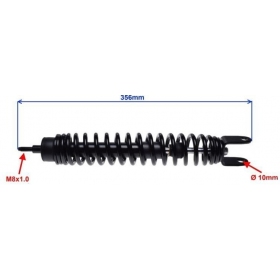 Rear shock absorber GILERA/ PIAGGIO 356mm Ø10 M8