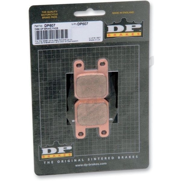 DP BRAKES Standard DP Sintered Brake Pads Aprilia / Beta / Derbi / Gas Gas / Honda / KTM / Peugeot / Suzuki / Yamaha 50-280cc 88-25