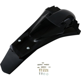UFO Black Enduro Rear Fender Husqvarna FE / TE / TX 125-501cc 17-19