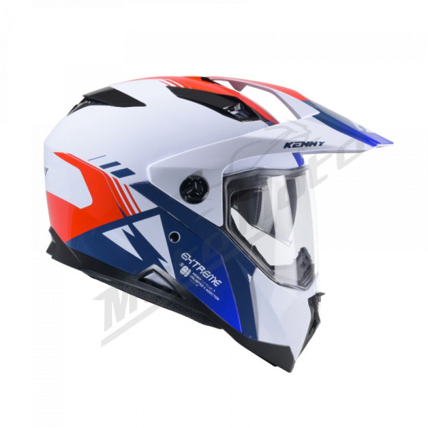Kenny racing dual adventure helmet model extreme graphic